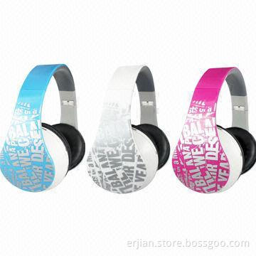 Stereo Headphone, Micro SD Card Reader MP3 Player, FM Radio, Bluetooth Optional